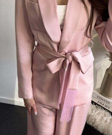 Pink Bow Blazer
